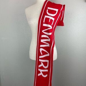 NWT Denmark FIFA 2018 World Cup Scarf